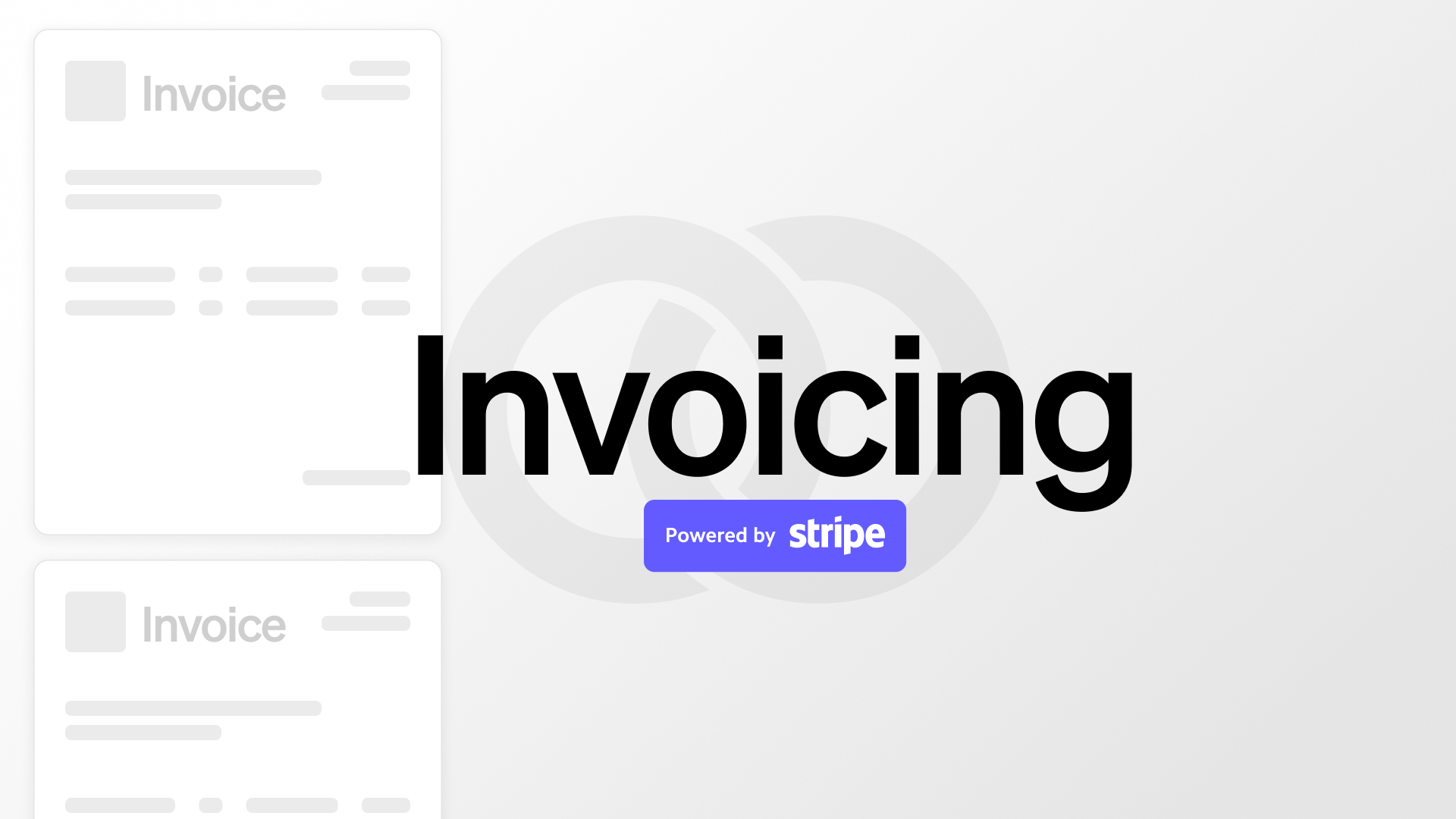 Invoicing