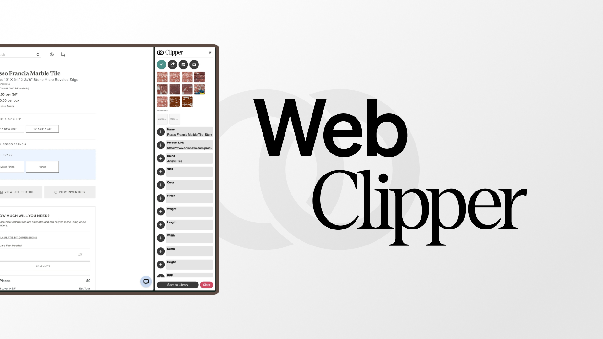 The Object & Order Web Clipper